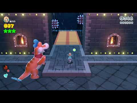 Super Mario 3D World (Switch) 8-5 Itemless Speedrun - Time: 73 (Former WR)