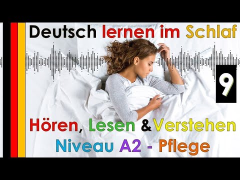 , title : 'Deutsch lernen im Schlaf & Hören  Lesen und Verstehen Niveau A2 - Pflege'