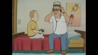 Hank Hill listens to Butthole Surfers