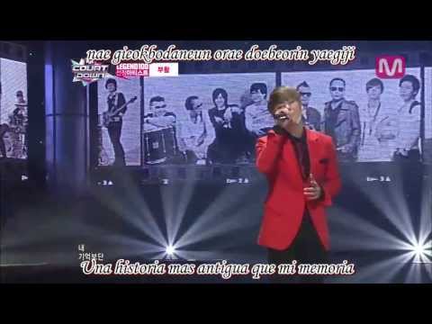 [Sub esp.Rom] Hyesung - The more I love Mcountdown 130530 (Special Stage)