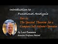 the spectral theorem for compact self adjoint operators ifa21 video 19