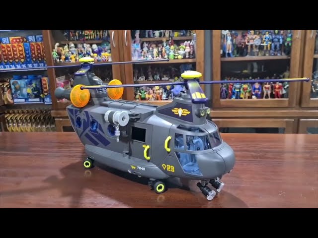Vídeo relacionado con PLAYMOBIL City Action 71149 Fuerzas Especiales Helicóptero Banana, con módulo de luz y Sonido, Juguetes para niños a Partir de 5 años