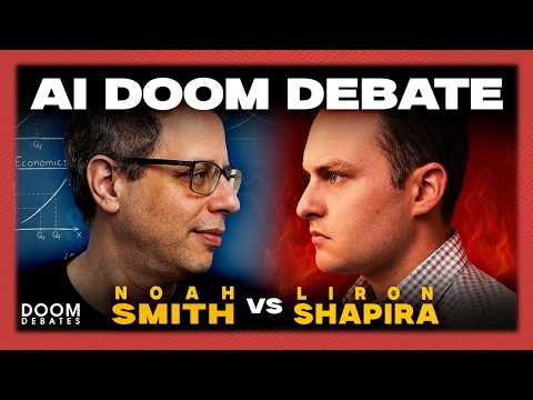 Top Economist Says P(Doom) Is 0.1% — Noah Smith vs. Liron Shapira Debate