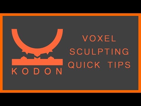 Kodon - Voxel Sculpting Tutorial (Outdated)
