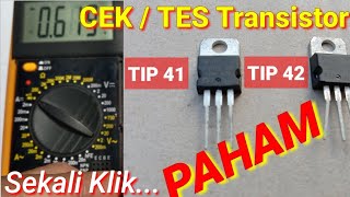 Download lagu CARA Mengecek Transistor TIP 41 dan TIP 42 dengan Multimeter Digital. mp3