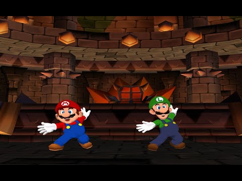 Dance Dance Revolution: Mario Mix 2 Player Versus Mode but I control both Mario and Luigi