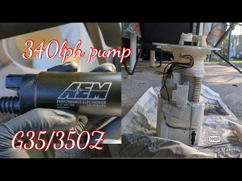 Modifying fuel pump assembly G35/350Z