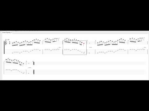 Greg Howe Style Arpeggios