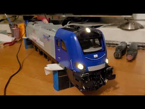 Spur1 - E4DCUd-002 Griffin Orlen KolTrans w skali 1:32 (Spur 1) (Gauge 1) (Gauge1), test dekodera