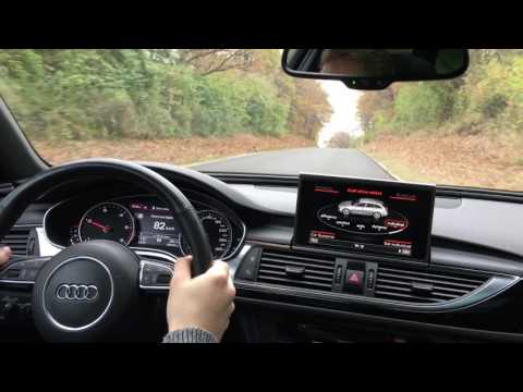 Audi A6 BiTDI, Biturbo 313 hp Review / Driving Report, Sound, Acceleration | APEX