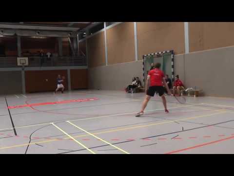 Final Open Division (Nico Franke def. Sönke Kaatz) - ICO Crossminton Weserbergland Open