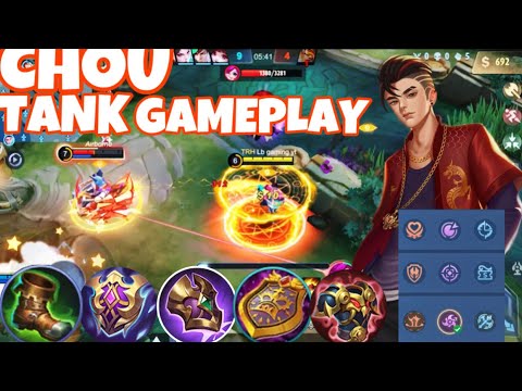 I TRY YAWI CHOU TANK BUILD 🔥|UNDEAD TANK CHOU🤯🙀(MUST TRY) |CHOU BEST BUILD 2023 |MLBB