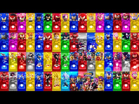 All Characters Super Mega-Mix : Sonic The Hedgehog 🔴 Shadow 🔴 Knuckles 🔴 Tails 🔴 Super Sonic 🔴Silver