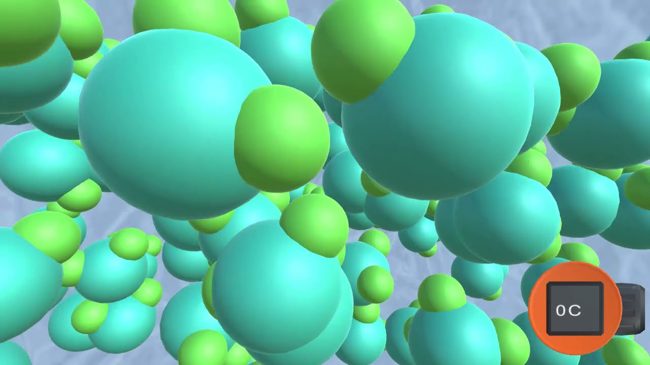 Water Molecules Simulation