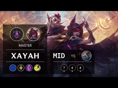 Xayah Mid vs Yasuo - EUW Master Patch 9.24
