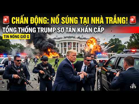 🚨 CẬP NHẬT MỚI: Đã bắt được nghi phạm nổ súng ở tiệc Nhà Trắng, Tổng thống Trump an toàn.