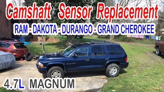 Camshaft Position sensor replacement 4.7L Ram-Dakota-Durango-Grand cherokee