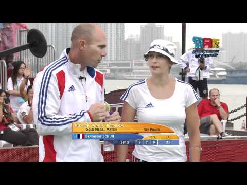 Inna Stepanova v Berangere Schuh – recurve women’s gold | Shanghai 2011 Archery World Cup stage 4