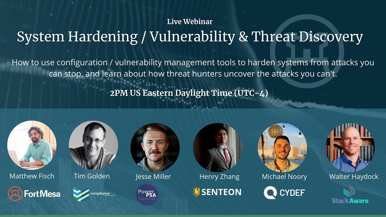 System Hardening / Vulnerability & Threat Discovery