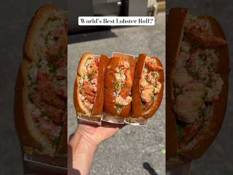Trying supposedly the world’s best lobster roll PT.1📍Homer Lobster, Paris #paris #lobster #food