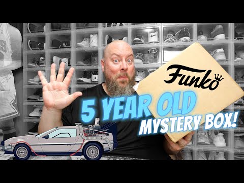 Unboxing a 5 YEAR OLD ToyUSA Funko Pop Mystery Box - Time Machine Edition