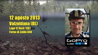 preview picture of video 'MTB Cross Country - Dolomiti, Valzoldana: discesa Lago El Vach / Forno di Zoldo - GoPro HERO3'