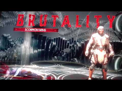 Mortal Kombat 11- Scorpion Vs. Jacqui Briggs + Noob Saibot Vs. Sonya