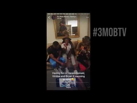 Donald, Vimbai Zimuto, Bryan K having in Zimbabwe