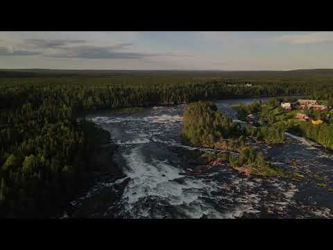 kengis forsen by drone