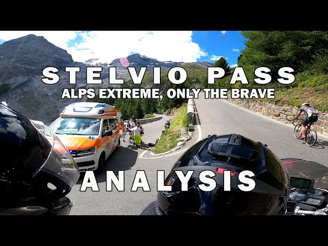 How to RIDE Stelvio Pass SAFELY: The 48 hairpin turns - Mountain Pass Analysis