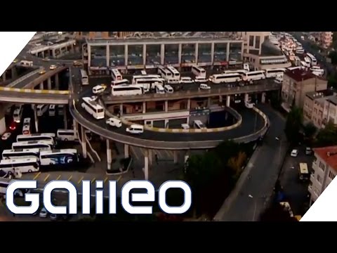 Der größte Busbahnhof  Europas | Galileo | ProSieben