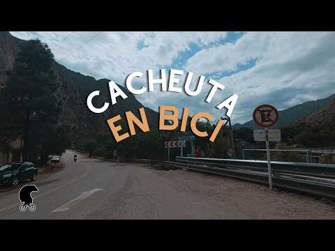 Primera vez en bicicleta por Cacheuta - Lujan de Cuyo - Mendoza - Argentina.