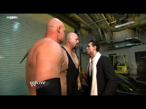 Raw: Big Show & Kane get too close to Alberto Del Rio's ride