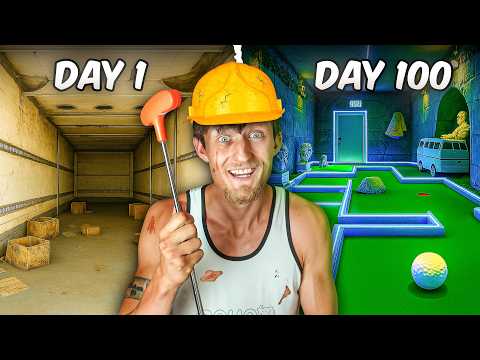 WE BUILT a ONE OF A KIND mini golf course: FULL BUILD