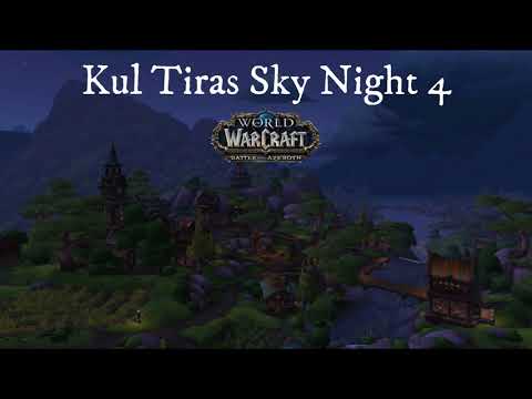 Battle for Azeroth soundtrack - Kul Tiras Sky Night 4