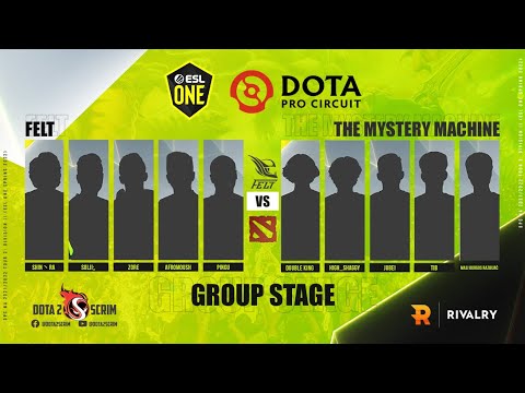 felt vs The Mystery Machine - DPC NA 2021/22 Tour 2: Division II - Group Stage - B03