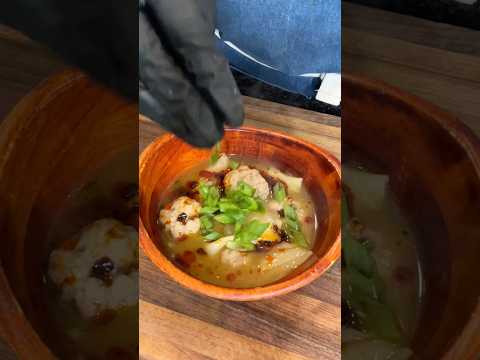 Deconstructed Wonton Soup #soup #easyrecipe #food #cooking