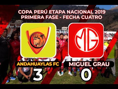 ANDAHUAYLAS FC VS MIGUEL GRAU 2019