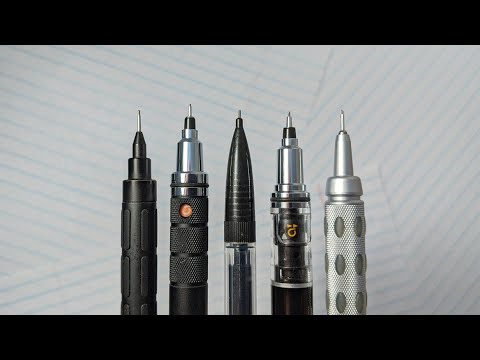 My Top 5 Mechanical Pencils - DOPE or NOPE