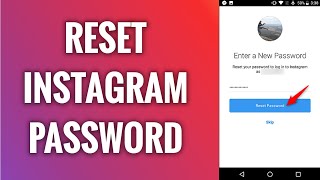 How To Reset Your Instagram Password If You Don
