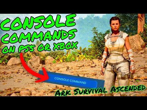 How To ENABLE CONSOLE COMMANDS on PS5 and XBOX in Ark Survival Ascended!