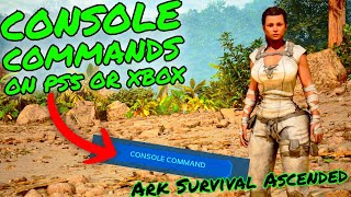 How To ENABLE CONSOLE COMMANDS on PS5 and XBOX in Ark Survival Ascended!