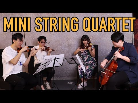 TwoSet Violin perform Dvořák ‘American’ Quartet on fractional instruments | Video | The Strad