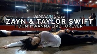ZAYN & Taylor Swift - I Don't Wanna Live Forever (Fifty Shades Darker) | Brinn Nicole Choreography