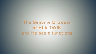 The Genome Browser of HLA Twin (Basic)