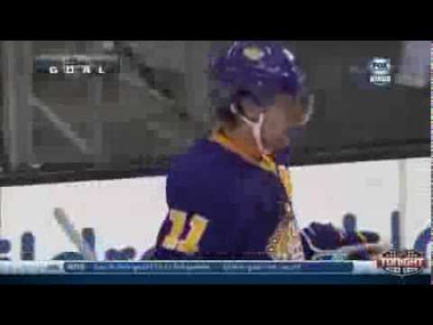 Anze Kopitar goal. New York Islanders vs Los Angeles Kings 12/7/2013