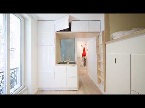 Rénovation de studio à Paris : 13m² intelligemment optimisés par un architecte