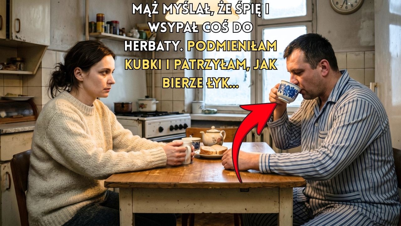 PEWNEGO RANKA MÓJ MĄŻ ZROBIŁ MI HERBATĘ, ALE ZAUWAŻYŁAM JEDEN DROBIAZG, KTÓRY ZDRADZIŁ JEGO PLAN – NIE WIEDZIAŁ, ŻE TEGO DNIA PRZESTAŁAM BYĆ JEGO OFIARĄ