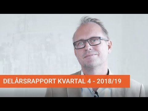 Delårsrapport kvartal 4 (av 6) 2018/2019