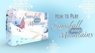 Snowfall Over Mountains video thumbnail